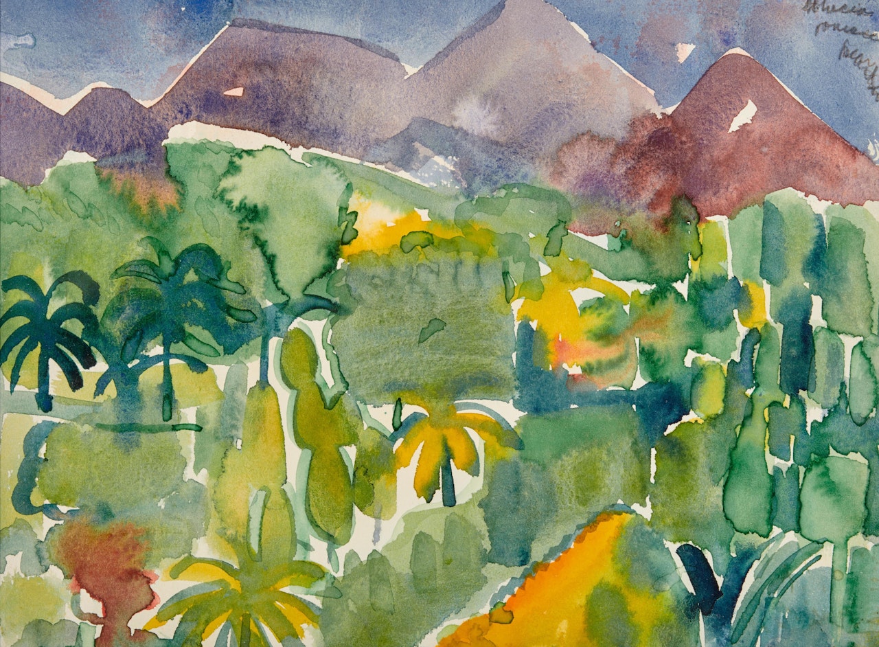 St. Lucia by Romare Bearden