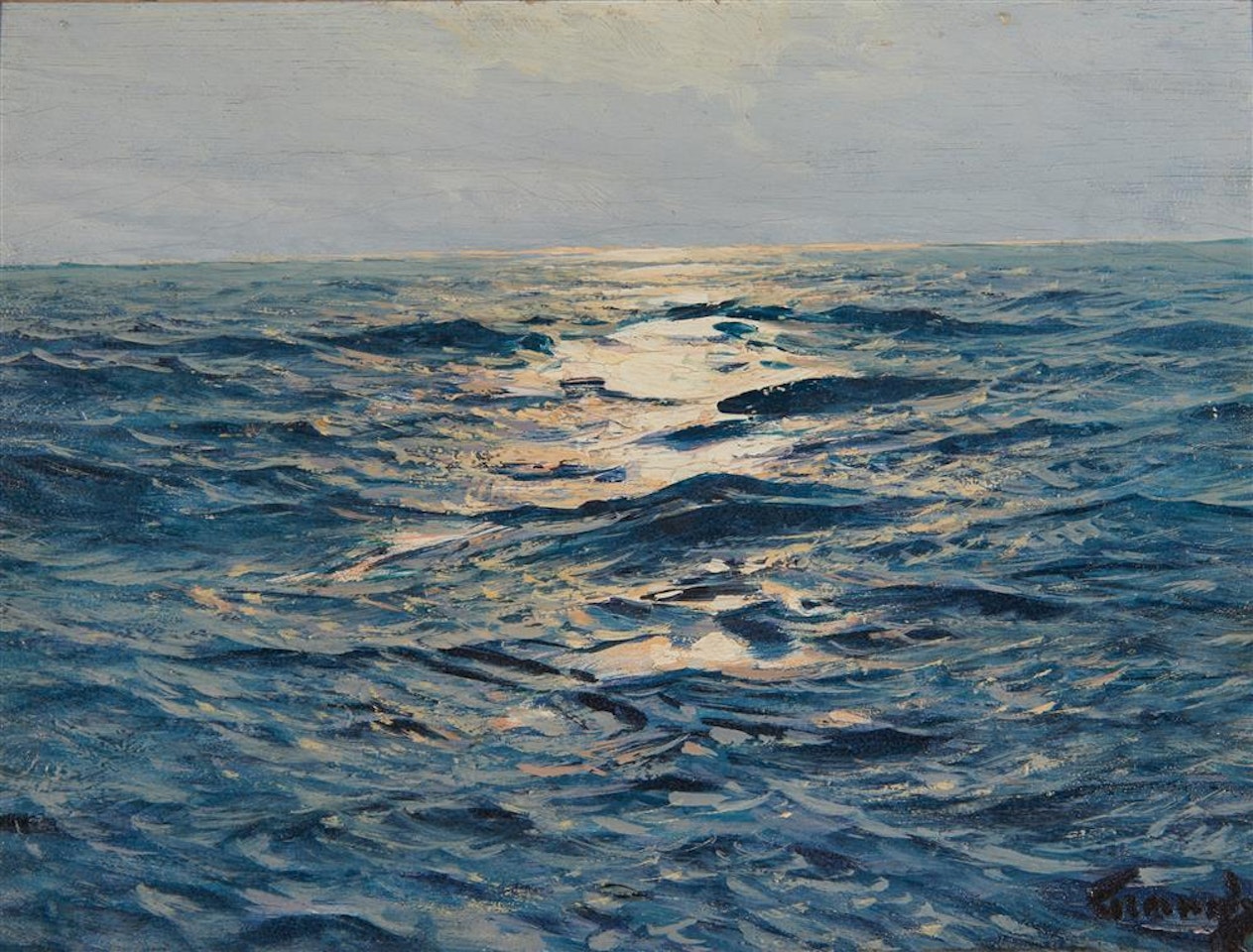 Brilliant Moonlight by Frederick Judd Waugh