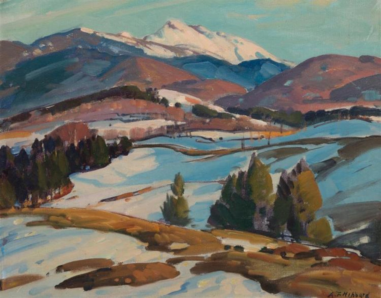 MOUNTAIN VIEW by Aldro Thompson Hibbard