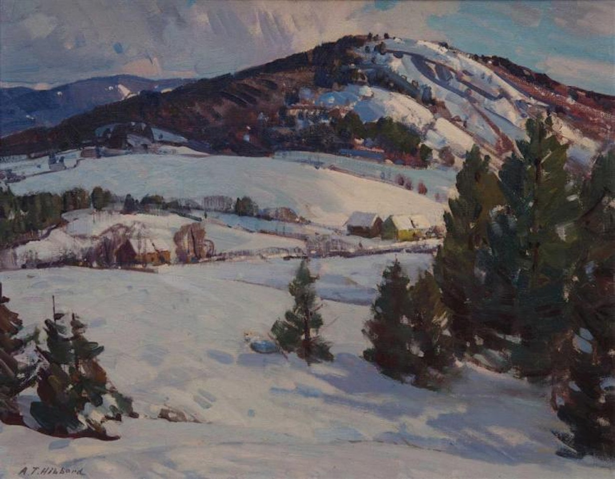 A Winter Morning in February by Aldro Thompson Hibbard