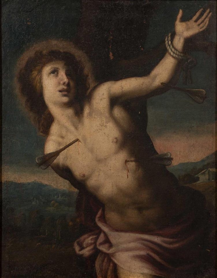 Saint Sebastian by Continental School
