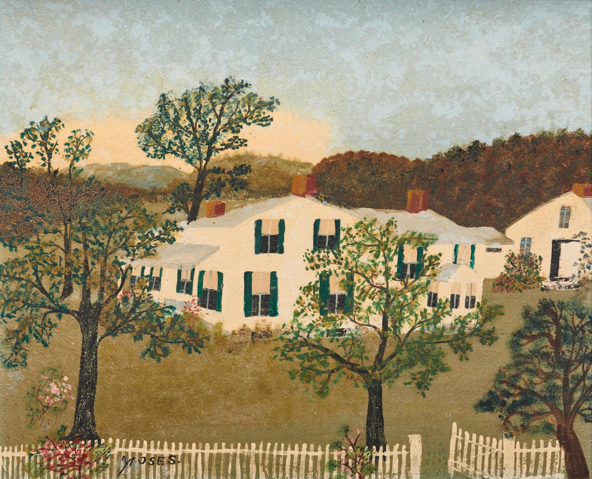 Mt. Nebo by Grandma Moses