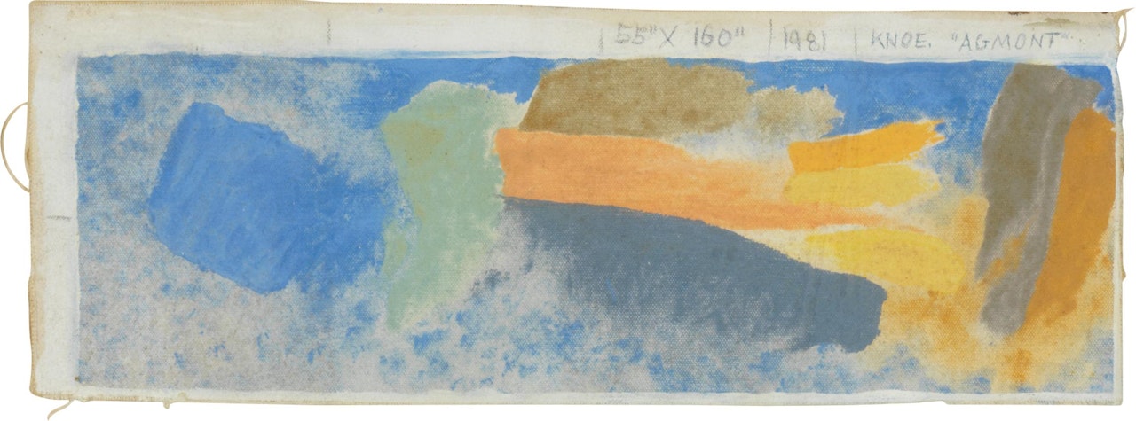 Study For Agmont by Friedel Dzubas