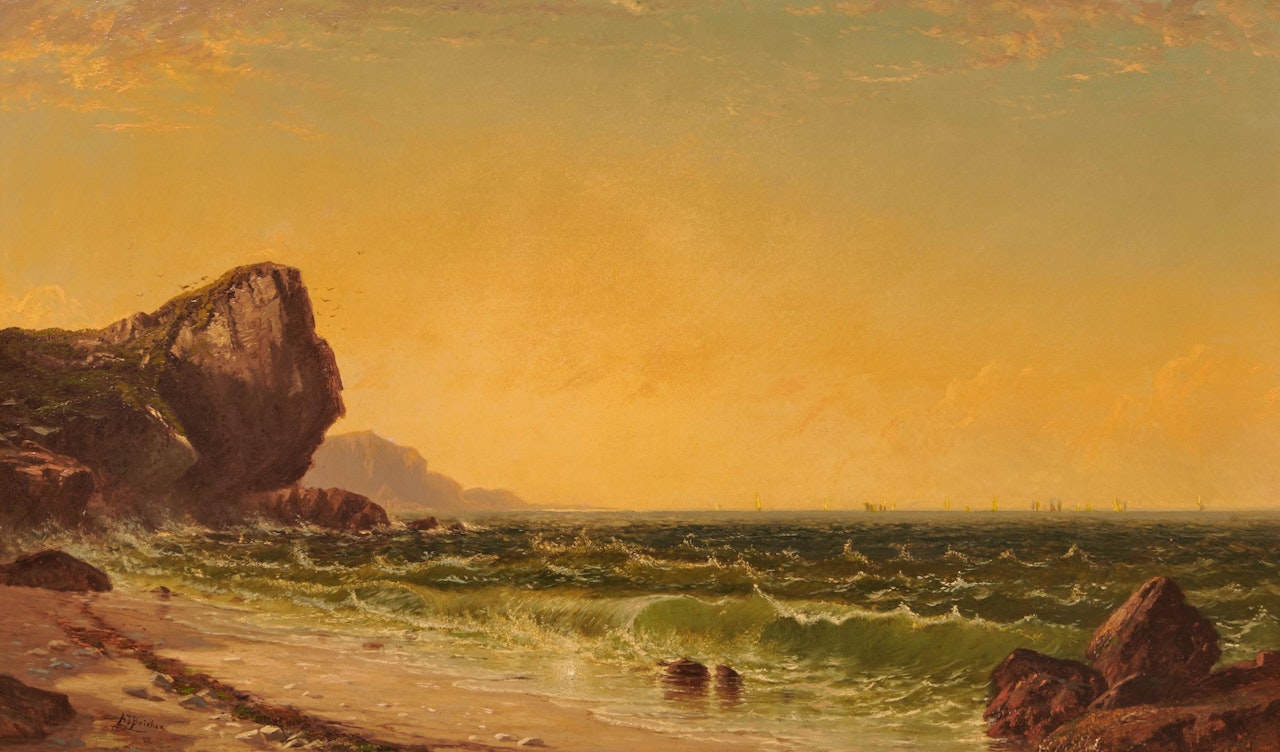 Newport Coast by Alfred Thompson Bricher