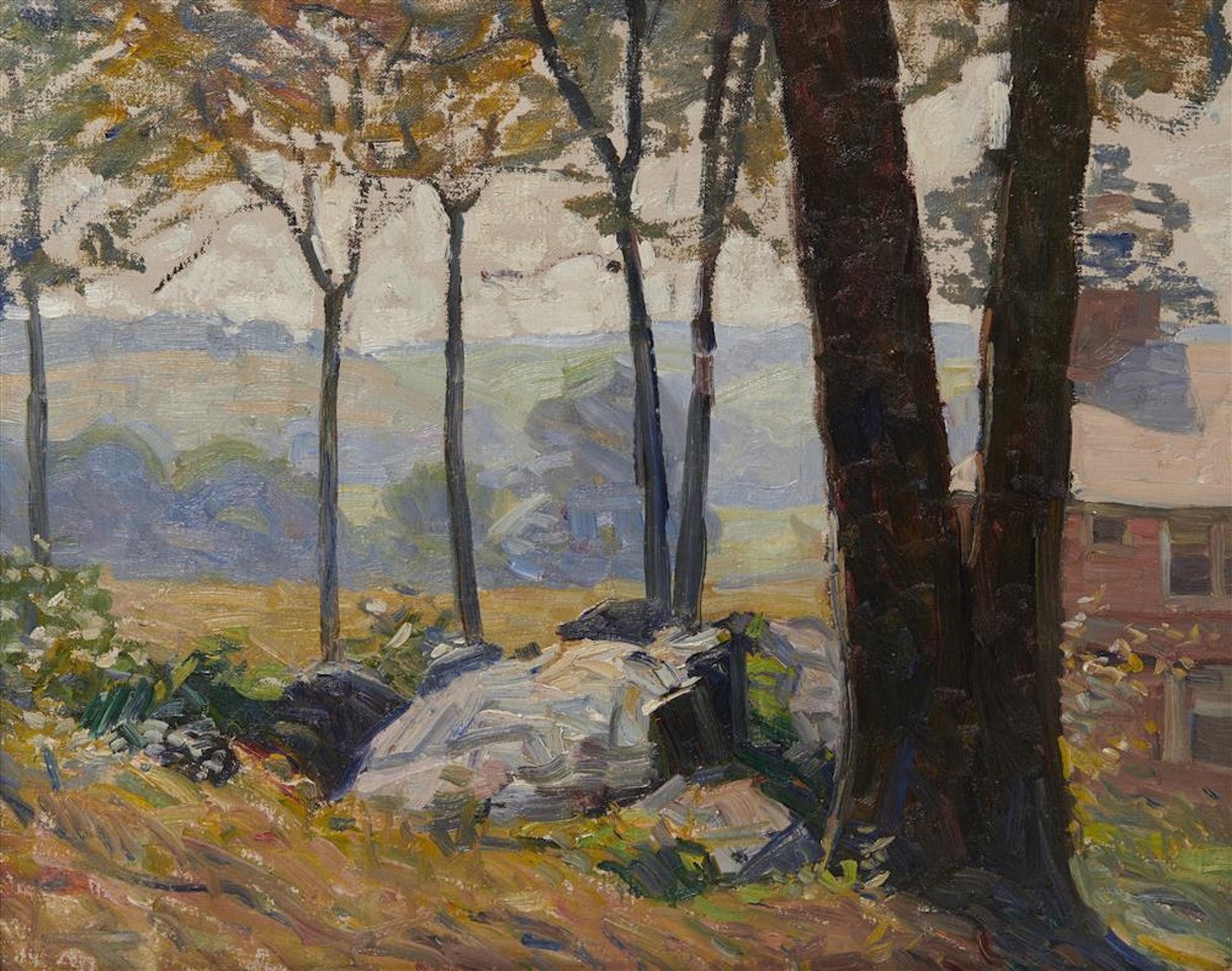 Sketch of the Family Home, Chadds Ford by Newell Convers Wyeth