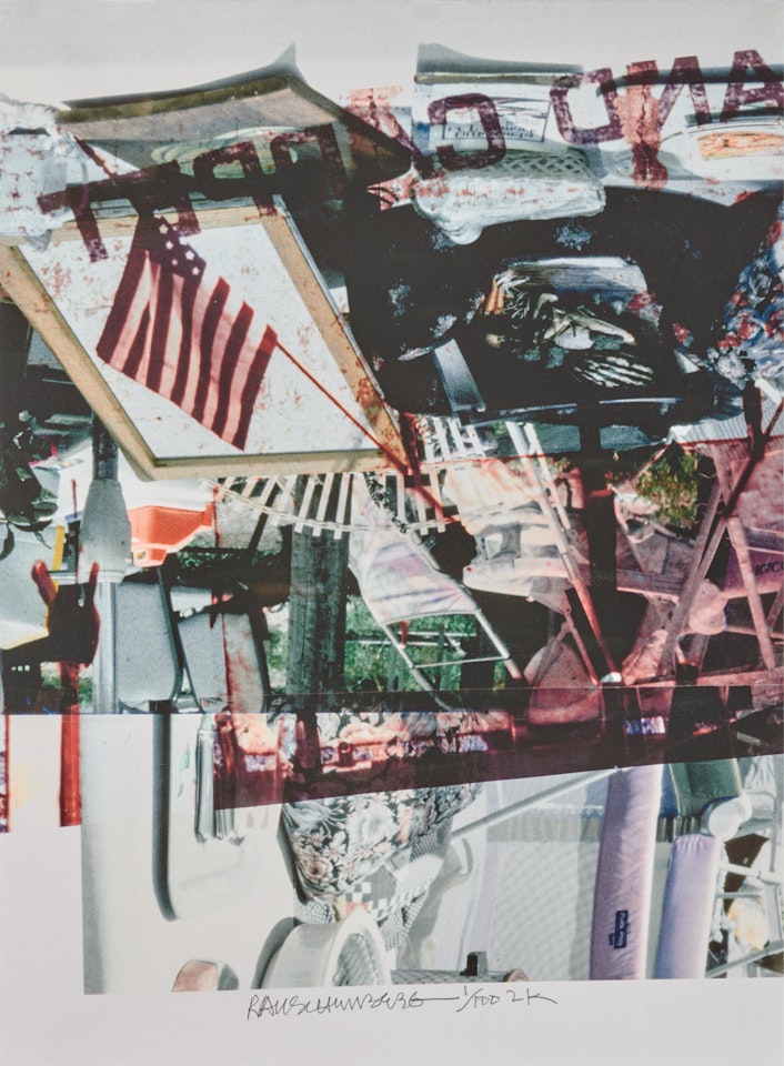 Kennedy For Senate by Robert Rauschenberg