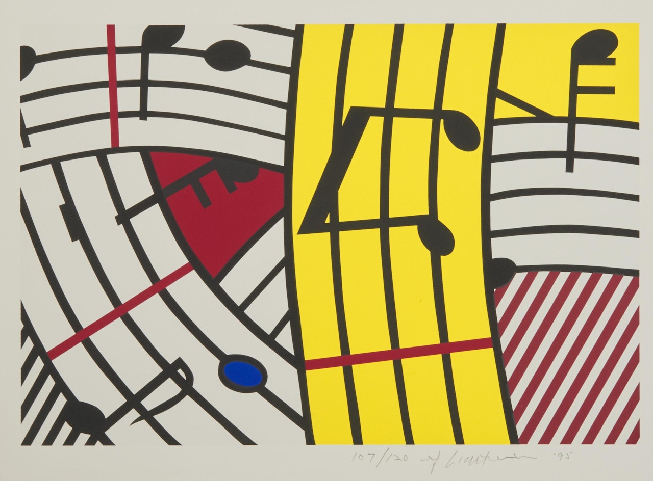Composition IV by Roy Lichtenstein