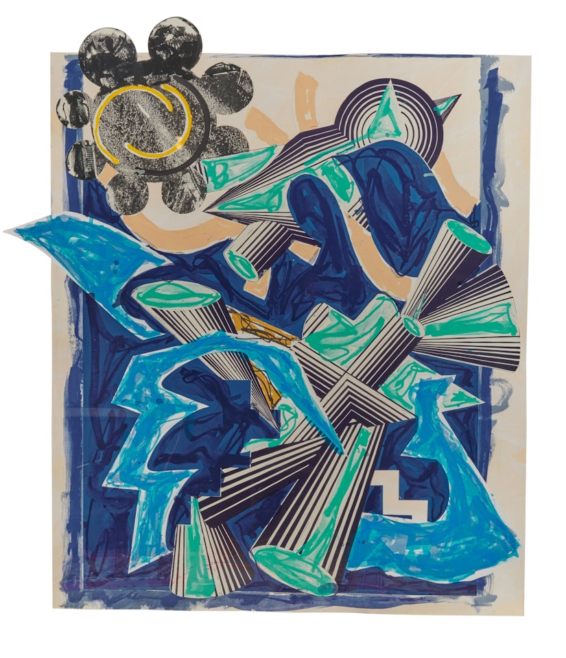 Had Gadya: Back Cover by Frank Stella