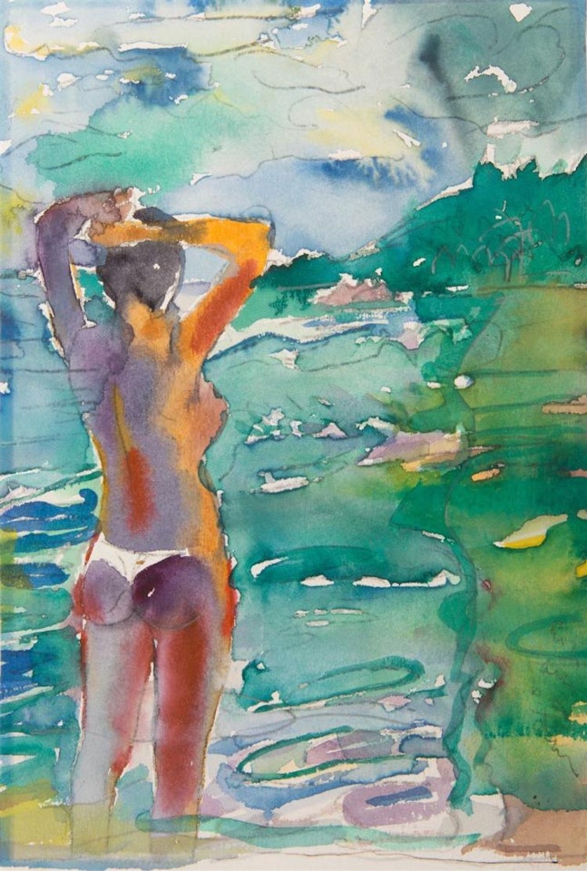 OFF ORIENT BAY by Romare Bearden