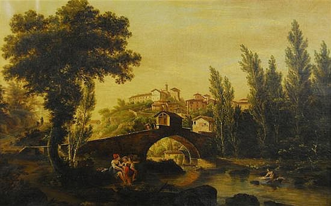 TOSCANA PONTE DI PELAGHO by Giuseppe Gherardi
