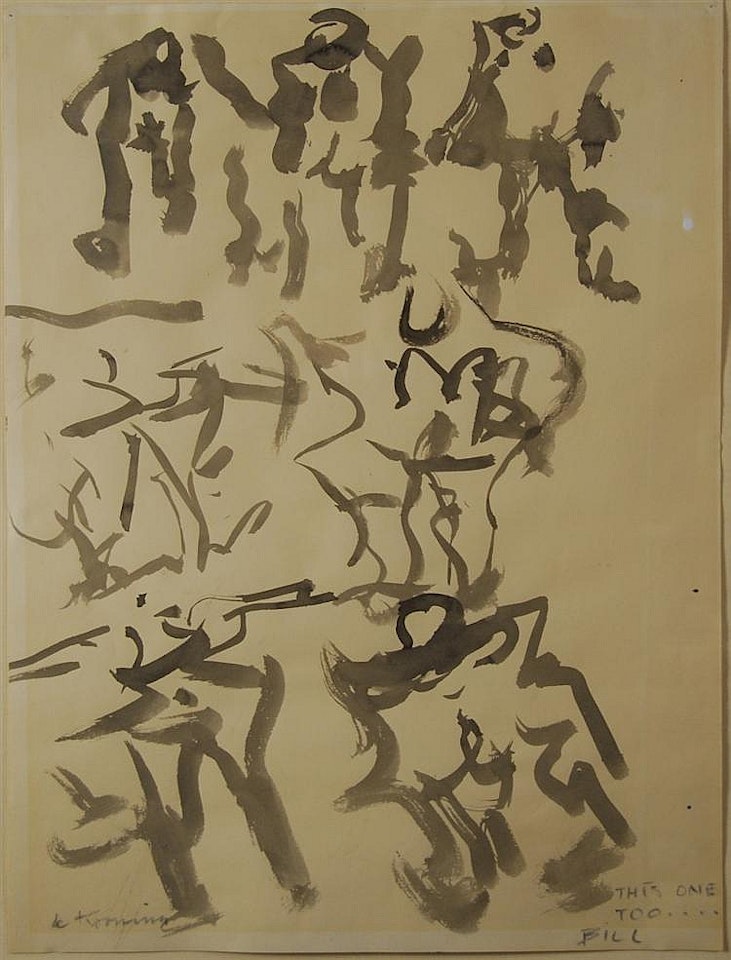 THIS ONE TOO....BILL by Willem de Kooning