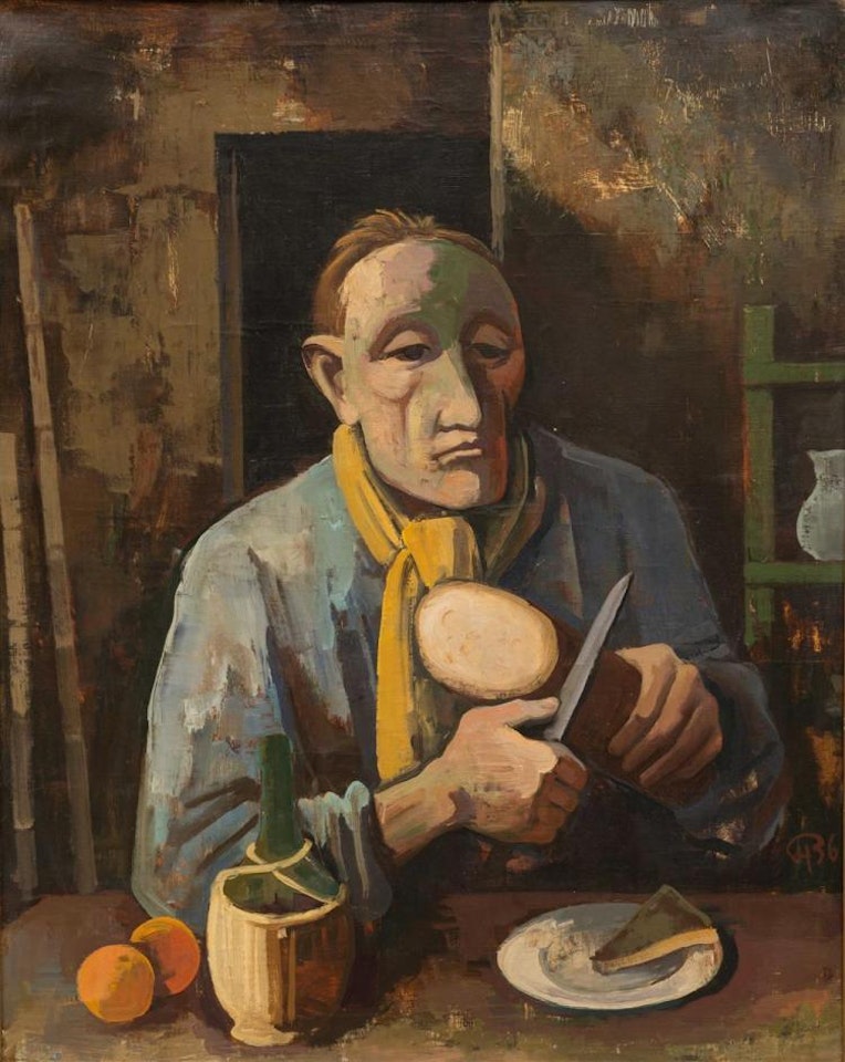 BROT & WEIN by Karl Hofer