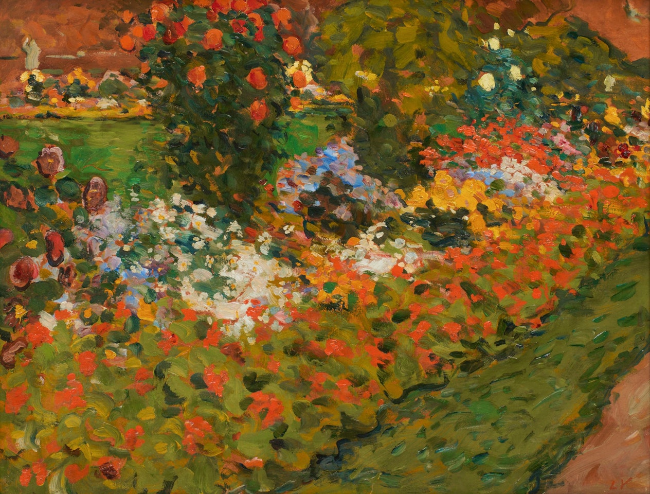 Le Jardin Fleuri by Louis Valtat