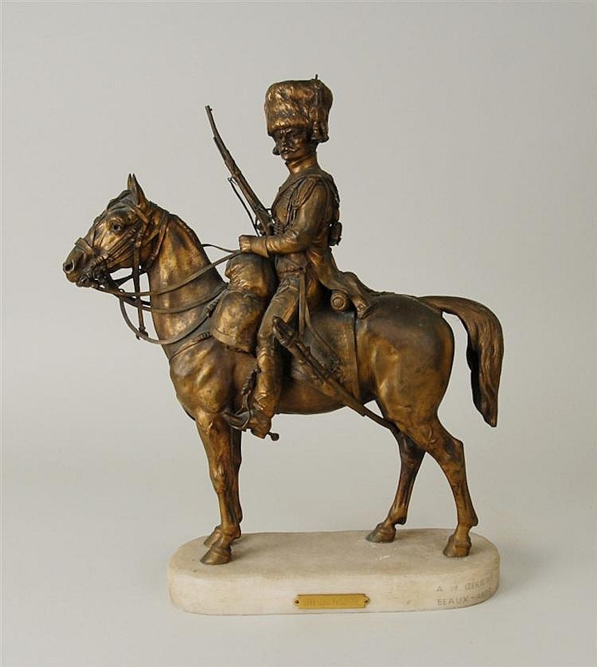 CHASSEUR A CHEVAL DE LA GARDE by French School