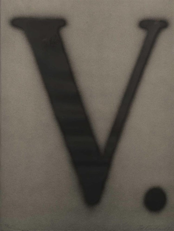 V. by Ed Ruscha