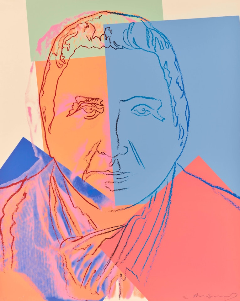 Gertrude Stein (F. & S. II.227) by Andy Warhol