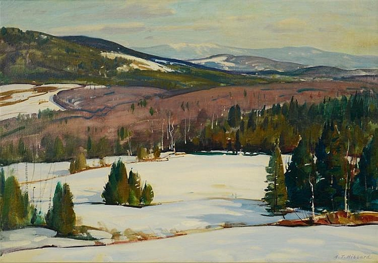 DISTANT RANGE by Aldro Thompson Hibbard