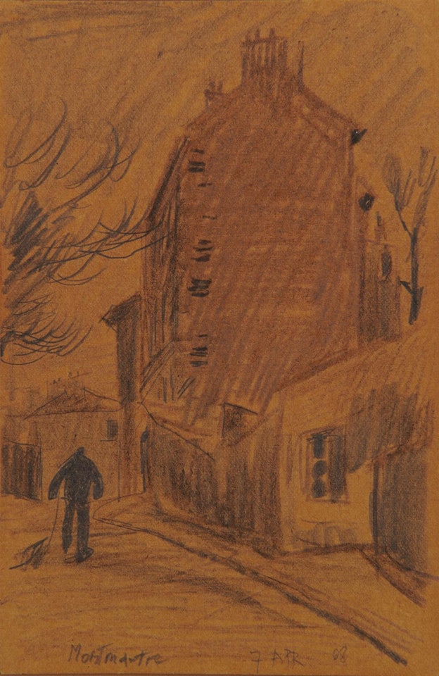 Untitled (Montmartre) by Lyonel Feininger