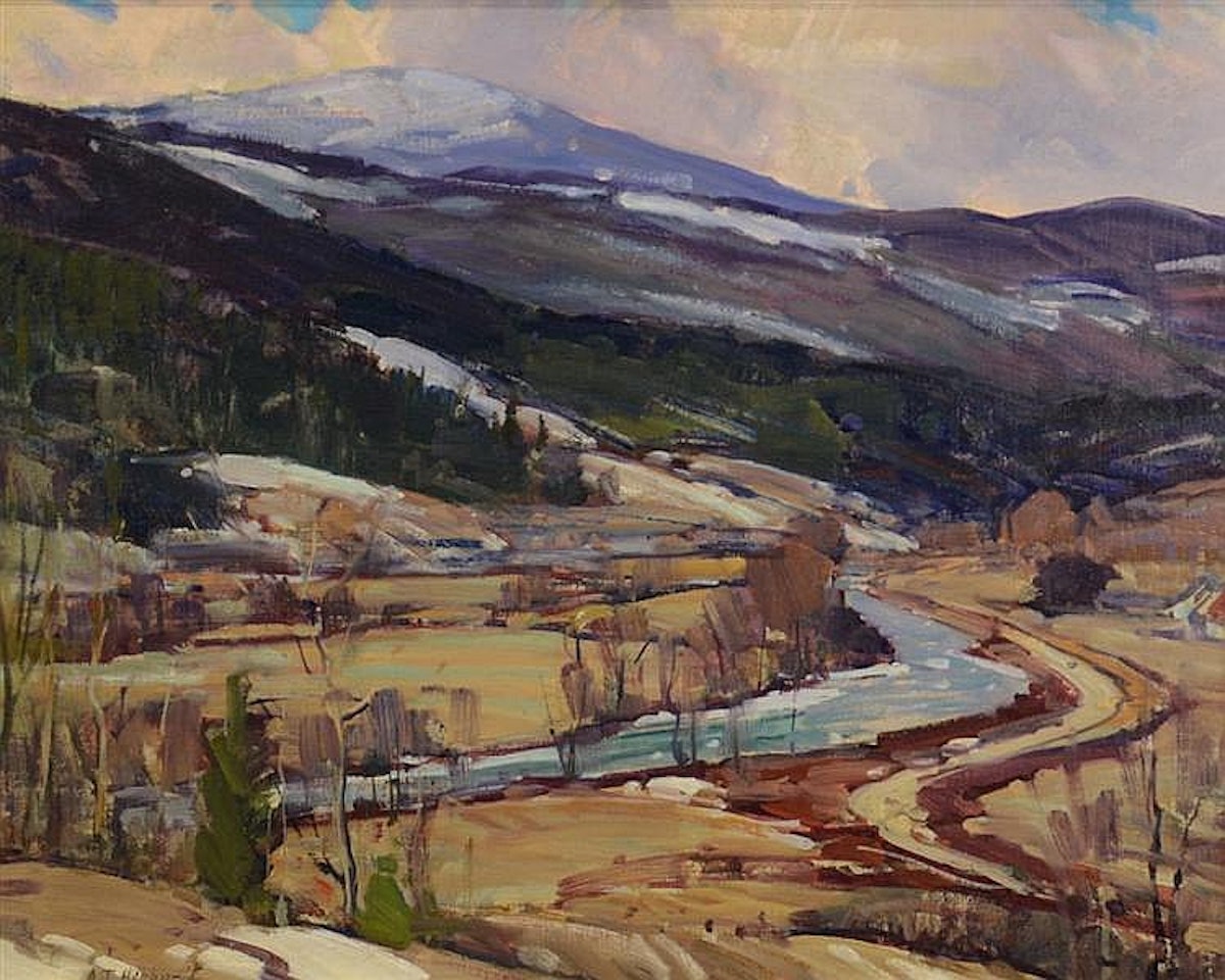 WEST RIVER VERMONT by Aldro Thompson Hibbard