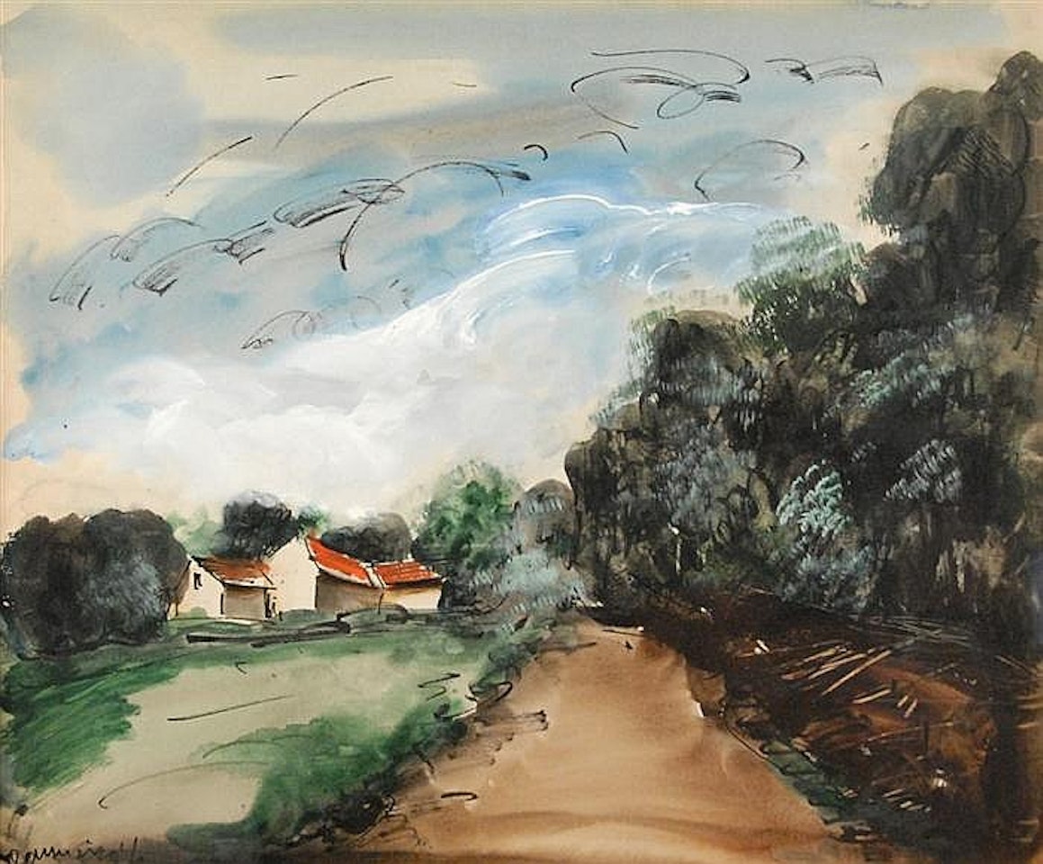 LE PAYSAGE by Maurice de Vlaminck