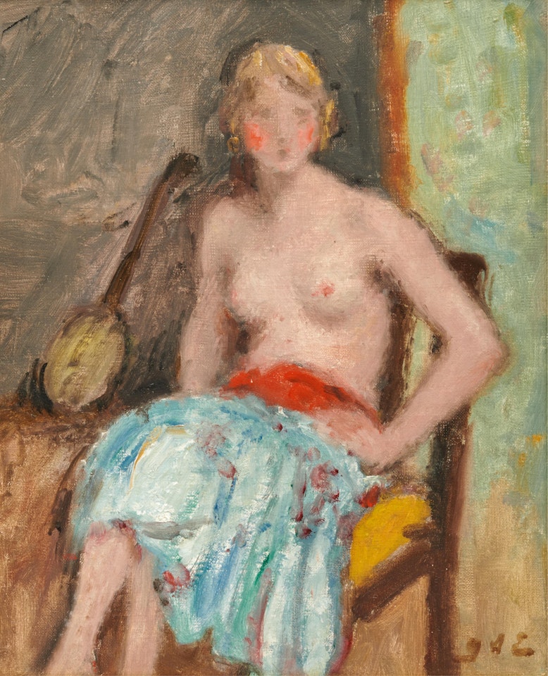 Femme Nue Assise by Georges d’Espagnat