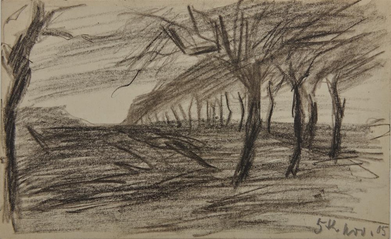(Trees) by Lyonel Feininger
