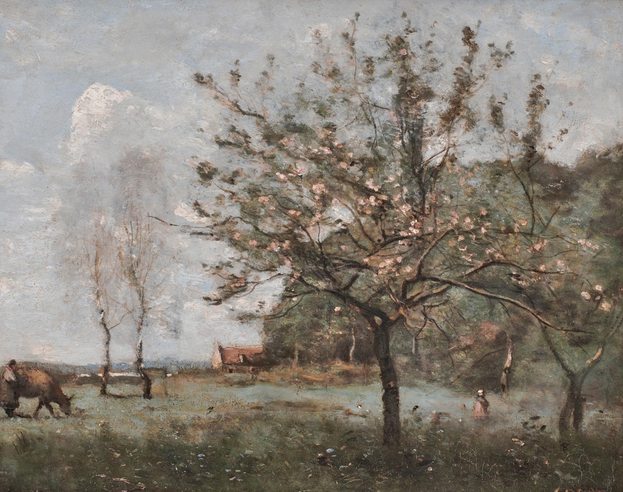 Spring Landscape by French School