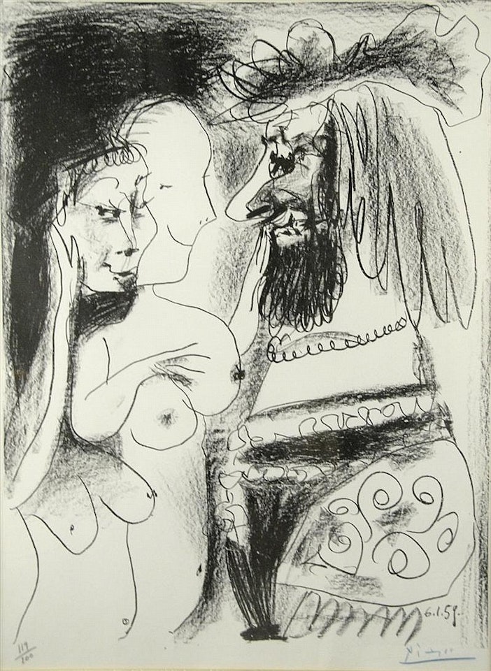 LE VIEUX ROI by Pablo Picasso