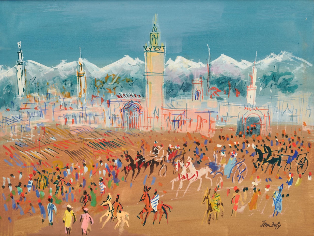 Marrakech by Jean Dufy