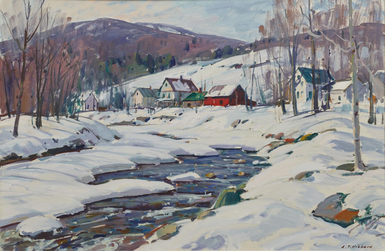 Bald Mountain Brook by Aldro Thompson Hibbard