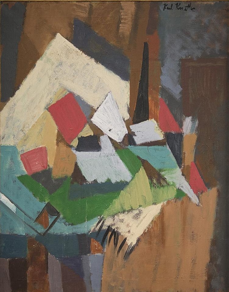 PIPE AND BITS by Karl Knaths