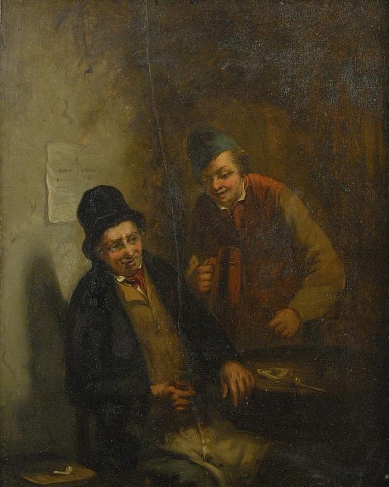 TWO MEN IN THE TAVERN by Continental School