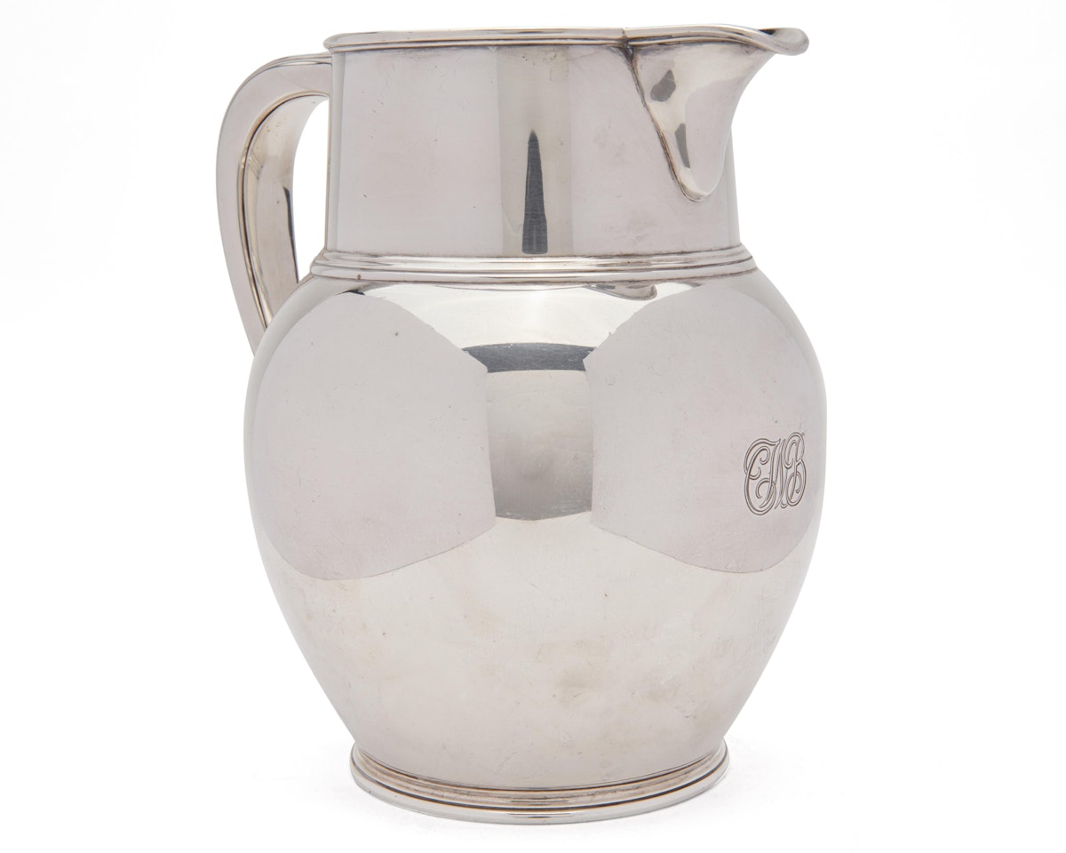 Silver Water Pitcher by Tiffany & Co.