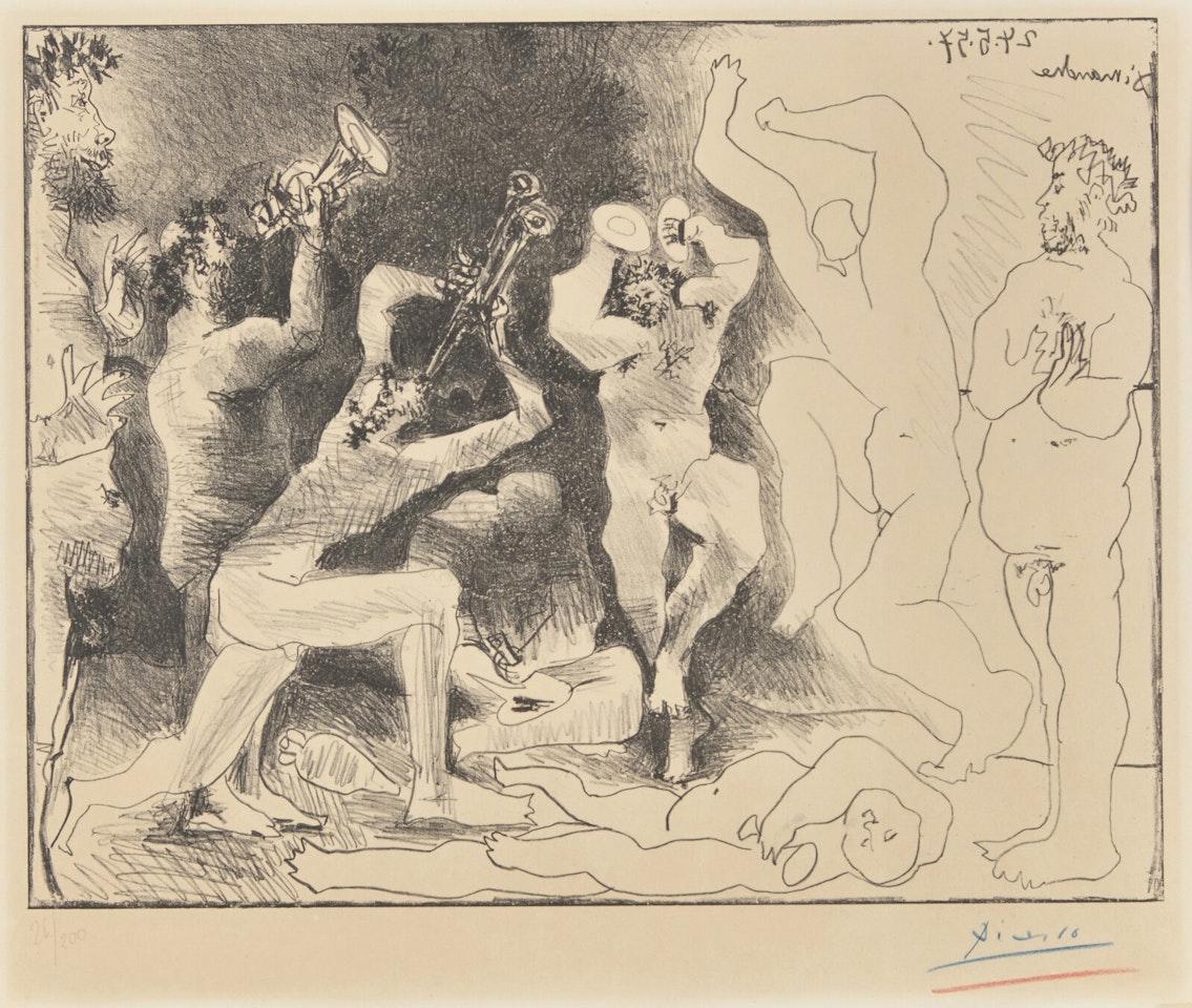 La Danse des Faunes by Pablo Picasso