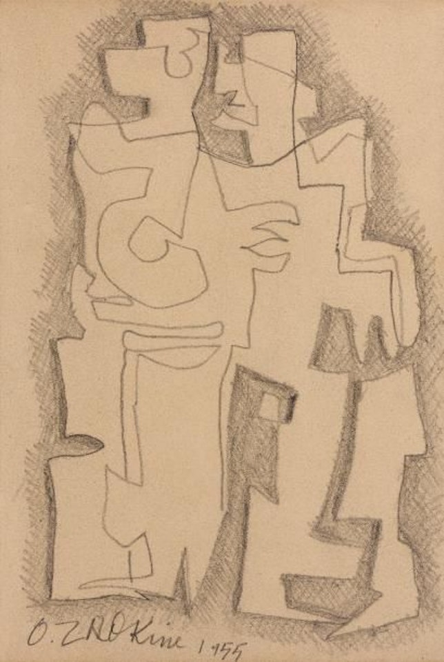 Couple by Ossip Zadkine