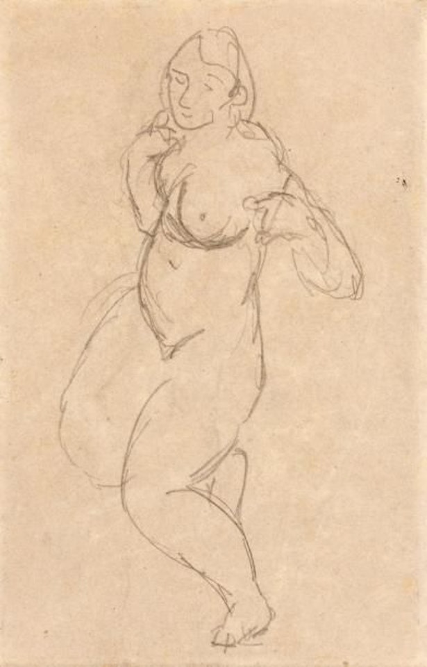 Standing nude by Pablo Picasso