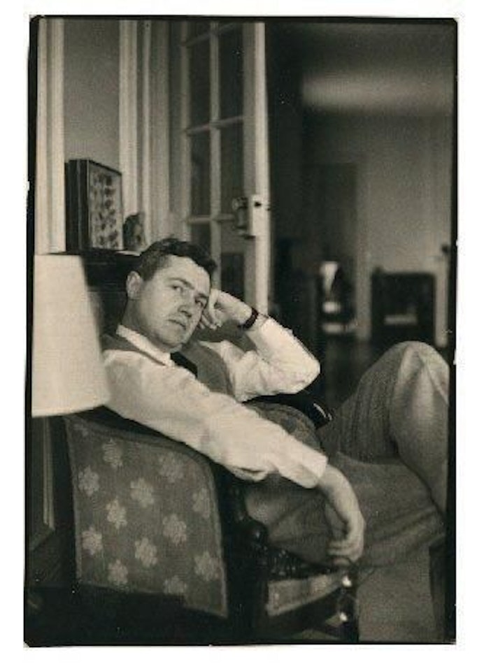 2839, John, Rue de Lisbonne by Henri Cartier-Bresson