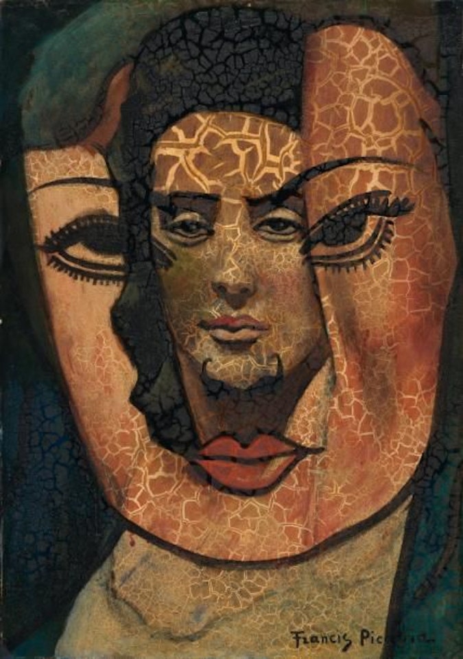 Open mask by Francis Picabia