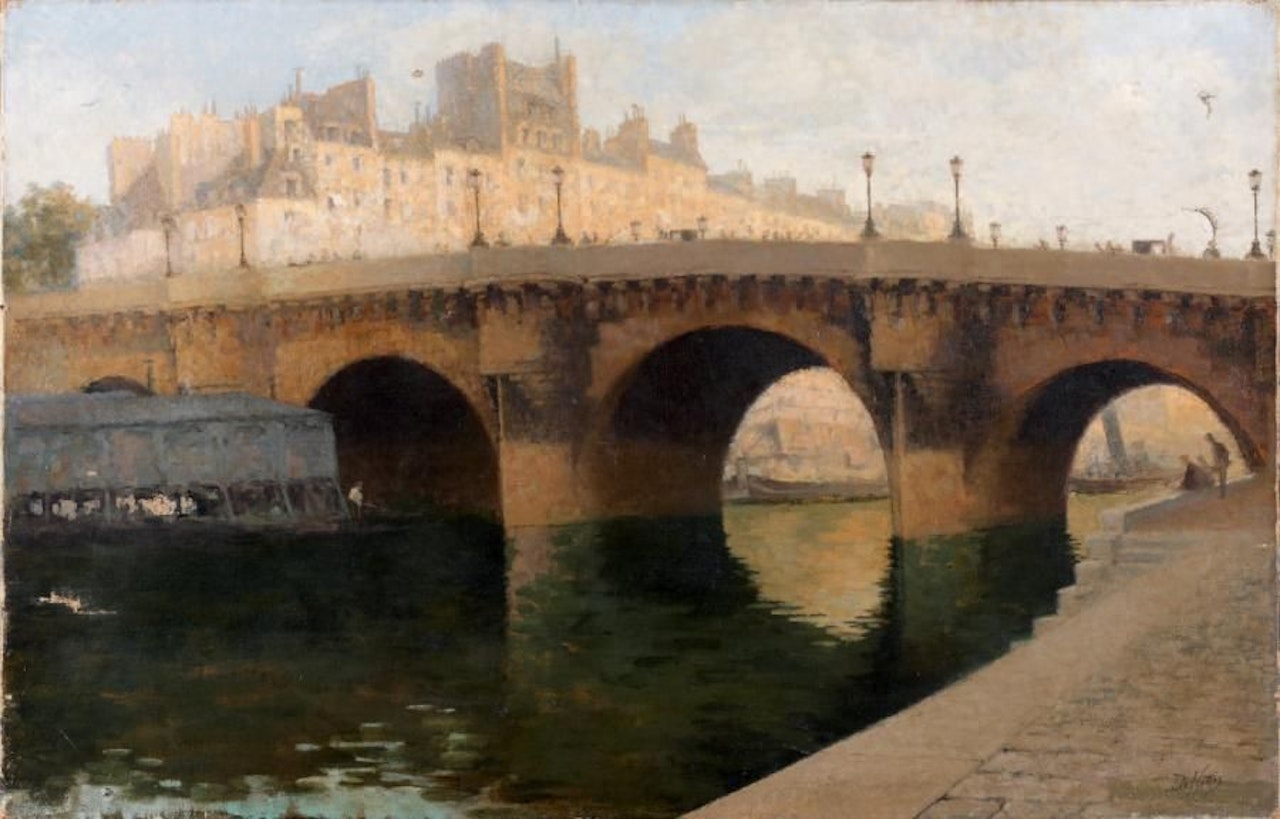 Paris, the Pont Neuf by Giuseppe de Nittis
