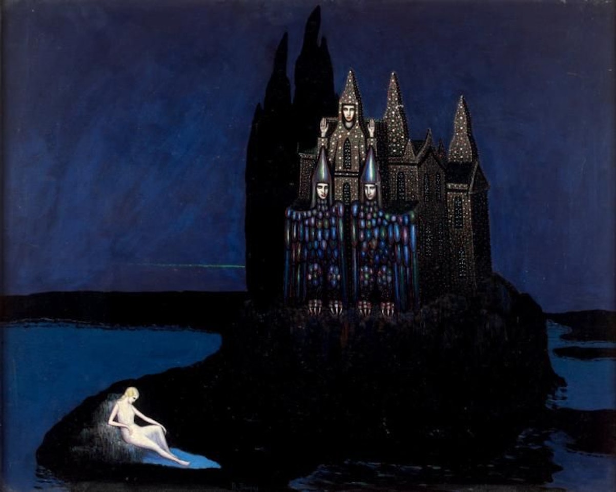Castle of the Little Solitary Goddess by Boleslas Biegas