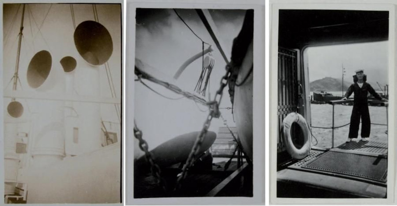 Boarding for London On the boat by Dora Maar