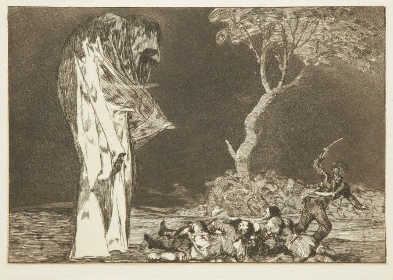 Disparate de medio (Los Proverbios, pl. 2) by Francisco José de Goya