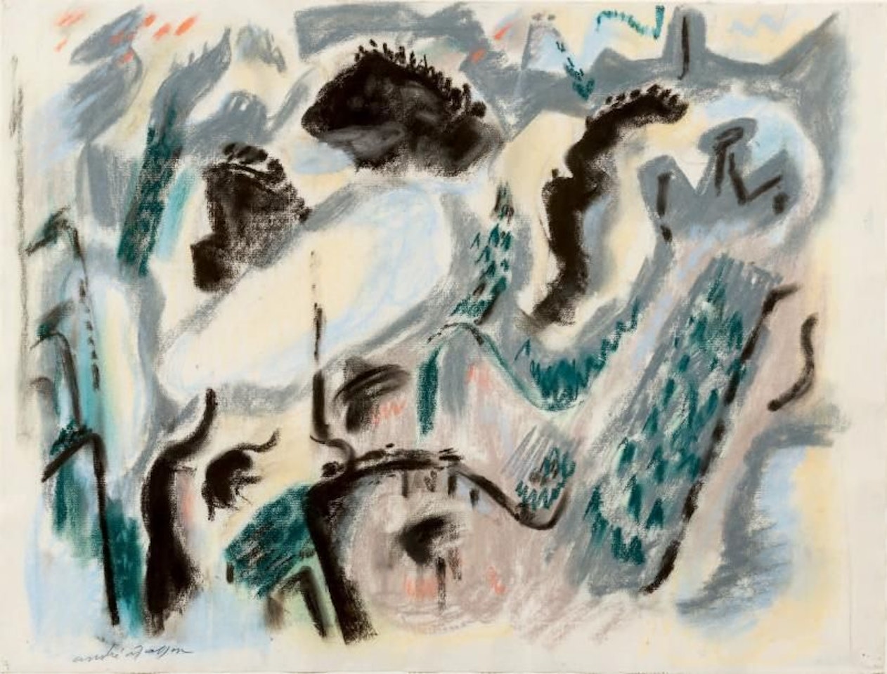 THE MOUNTAIN by André Masson