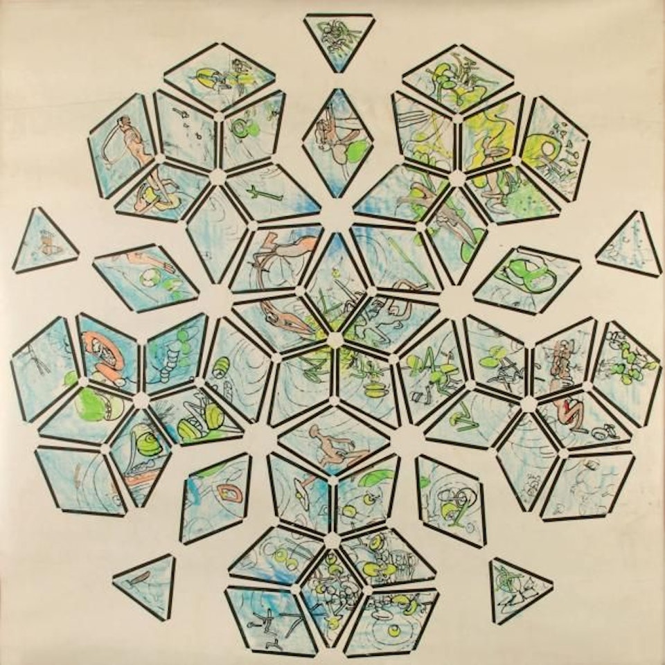 THE MIDDLE CENTER: FULGOROTIC by Roberto Matta