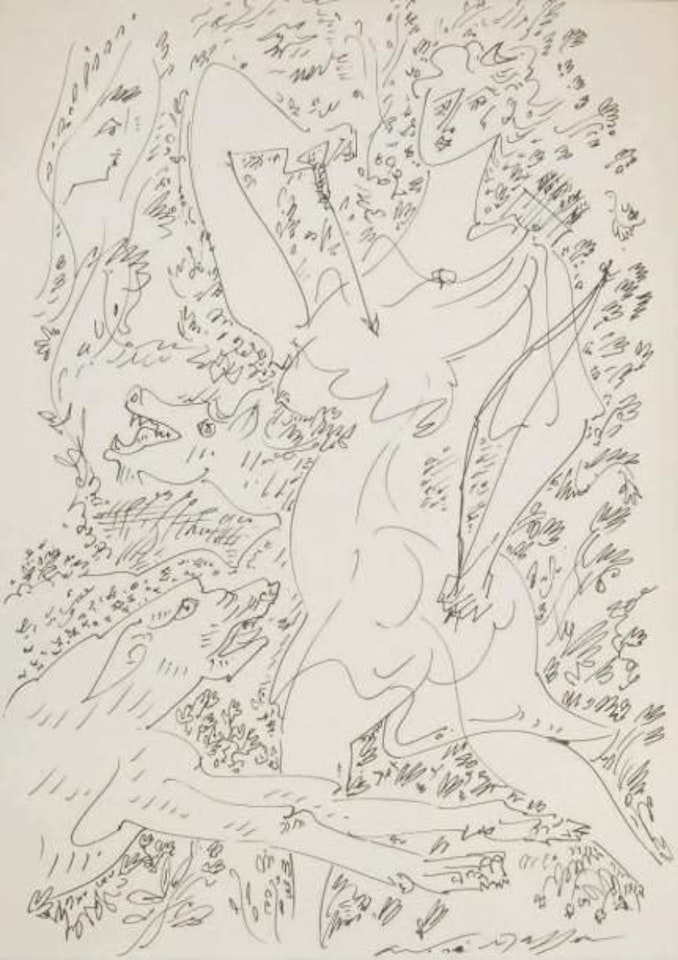 DIANE HUNTER by André Masson