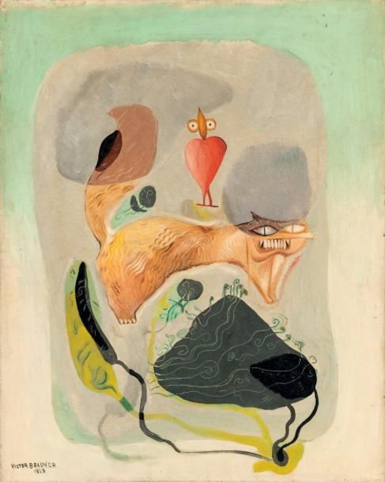 PLANT SO ANIMAL. (Plants and animals) by Victor Brauner