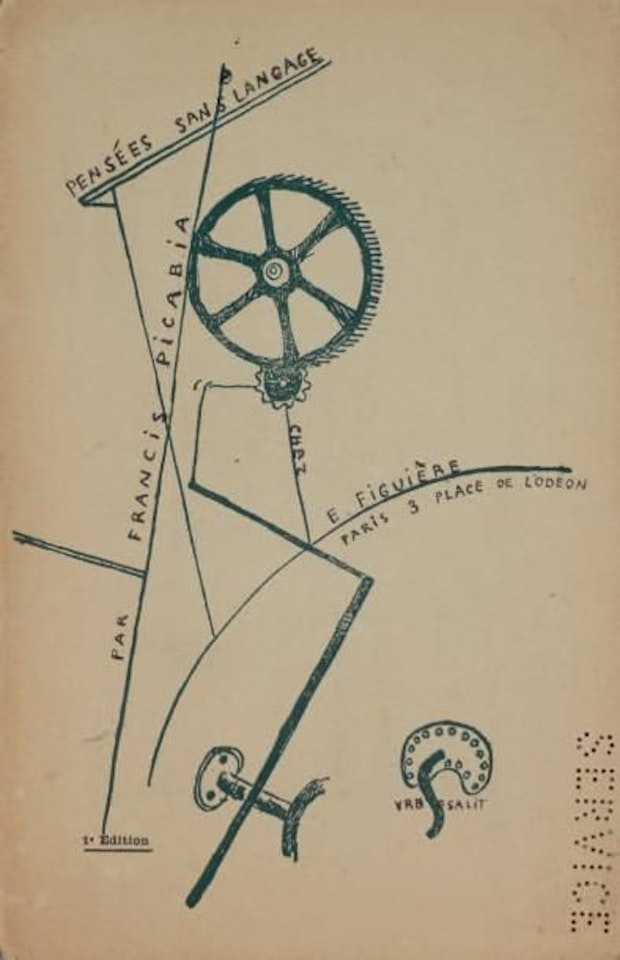 THOUGHTS WITHOUT LANGUAGE by Francis Picabia