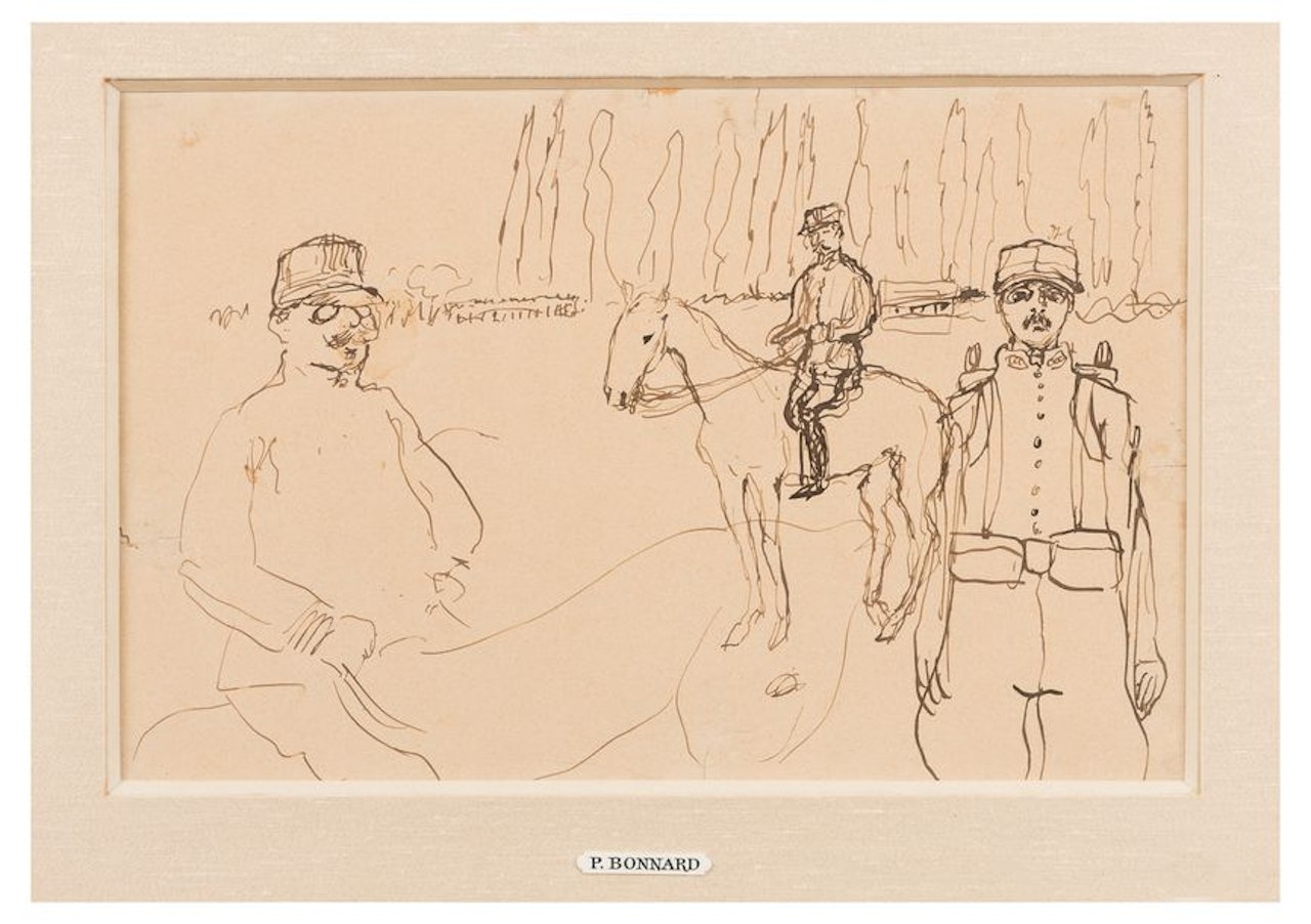 The military review. by Pierre Bonnard