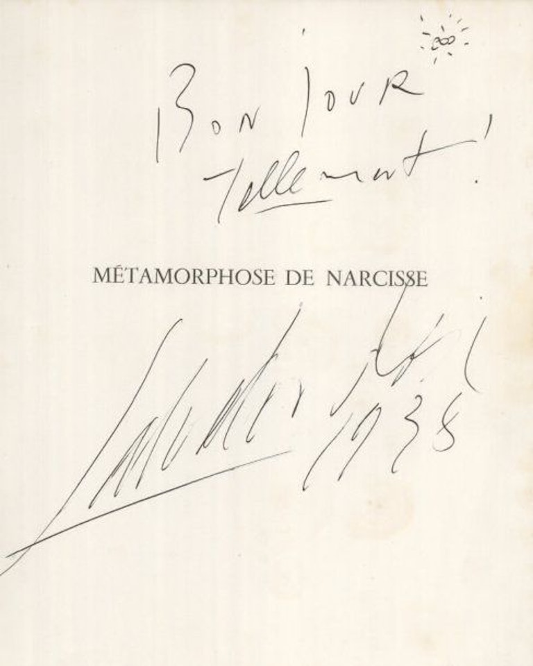THE CONQUEST OF THE IRRATIONAL. by Salvador Dali