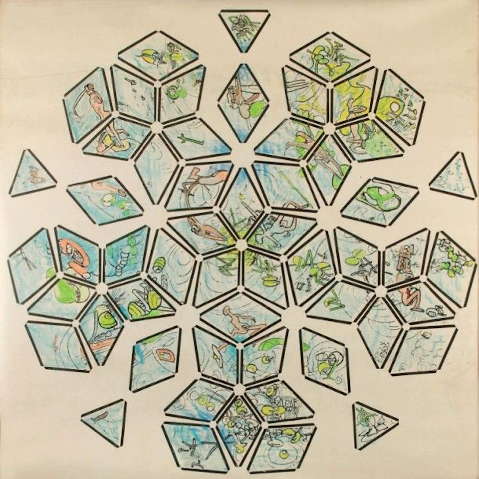 THE MIDDLE CENTER: FULGOROTIC by Roberto Matta
